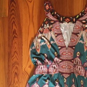 Fun and patterned summer dress!